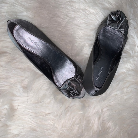 Maripe Dress PeepToe Heels - Picture 6 of 16